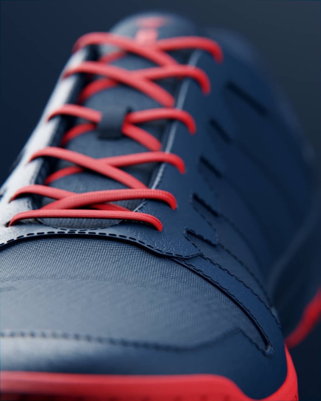 3d studio - chaussure squash cgi - opfeel